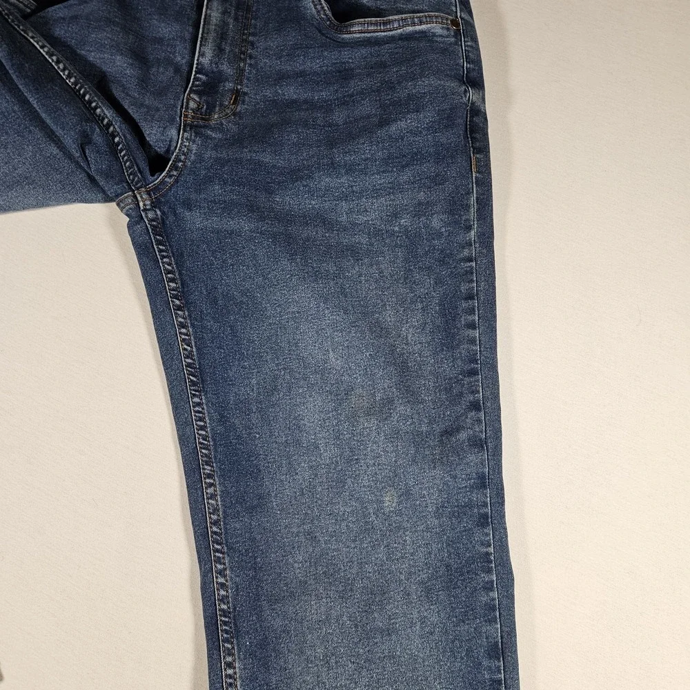 TPJ Jeans Bootcut Mens 33x34 Blue‎ Denim